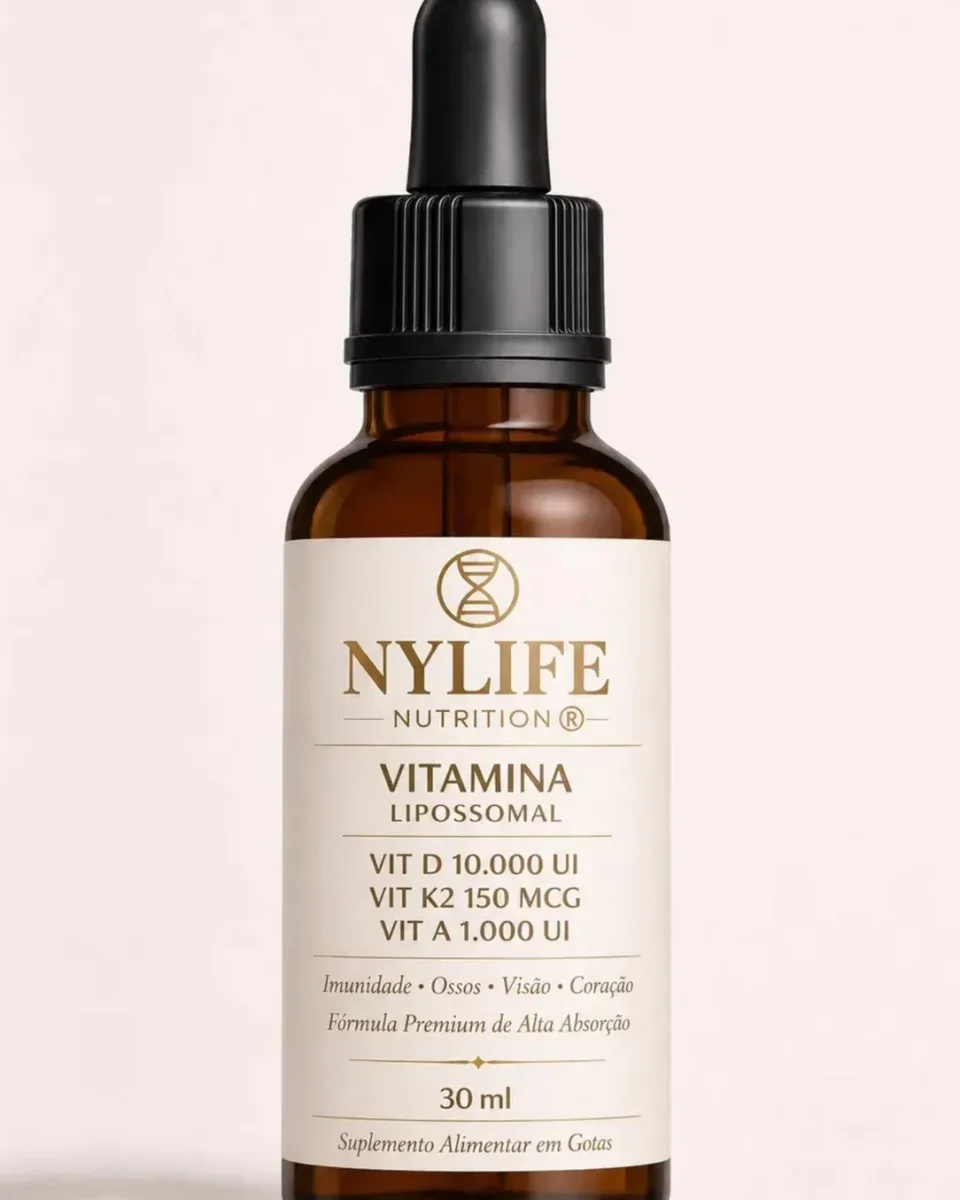 Vitamina Lipossomal D3, K2 e A